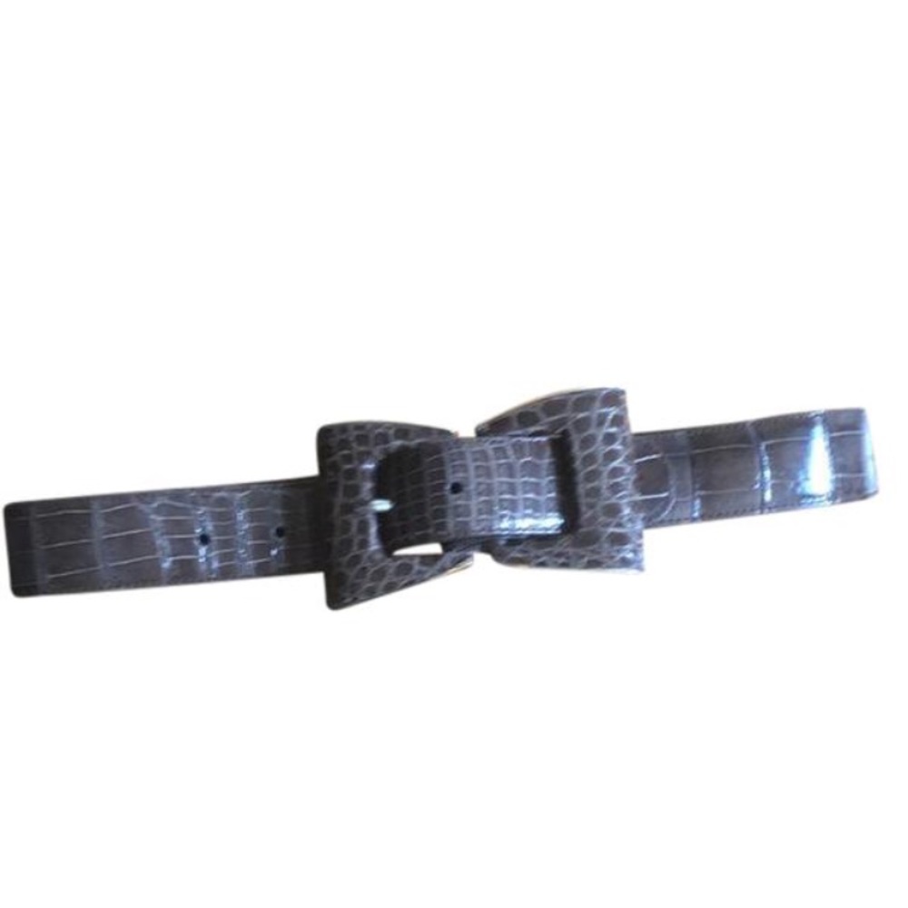 Oscar De La Renta Snake Skin Belt